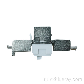 180 градусов Cat6a Tooless Keystone Jack Connector